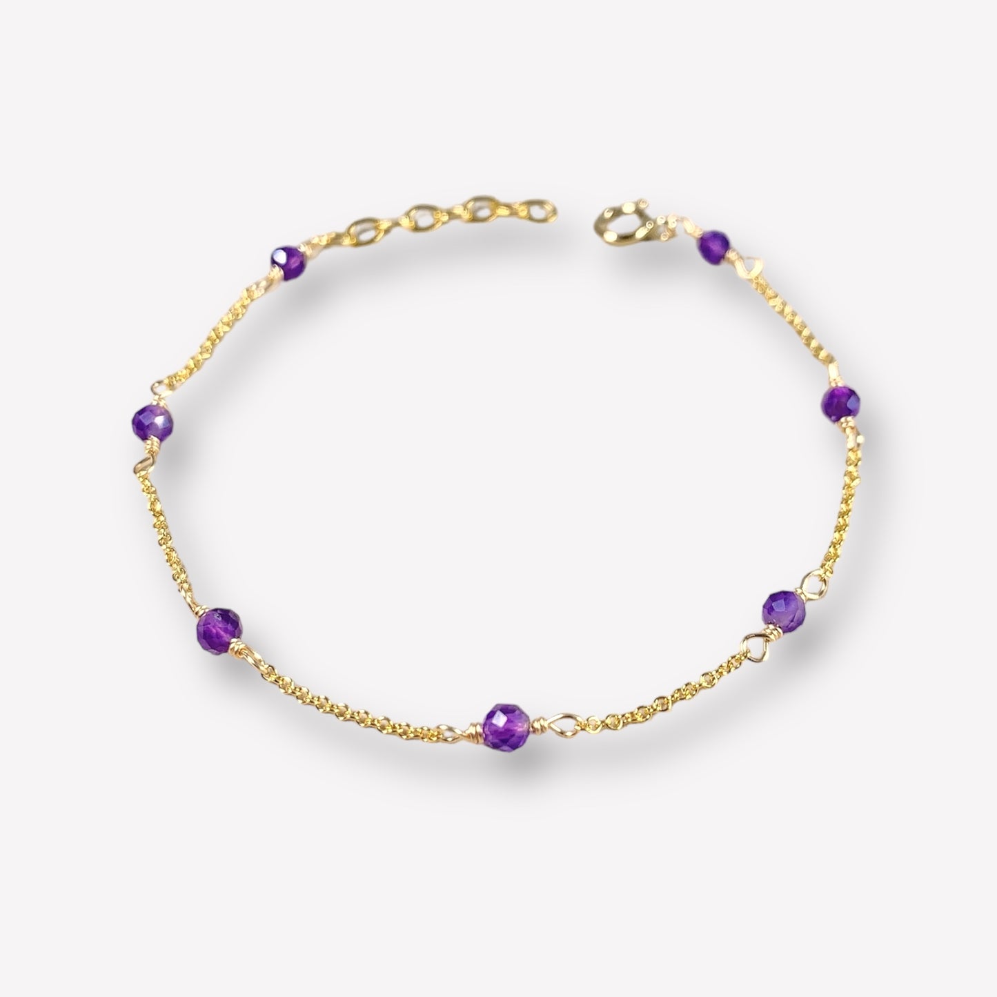 Soli Amethyst Bracelet / February