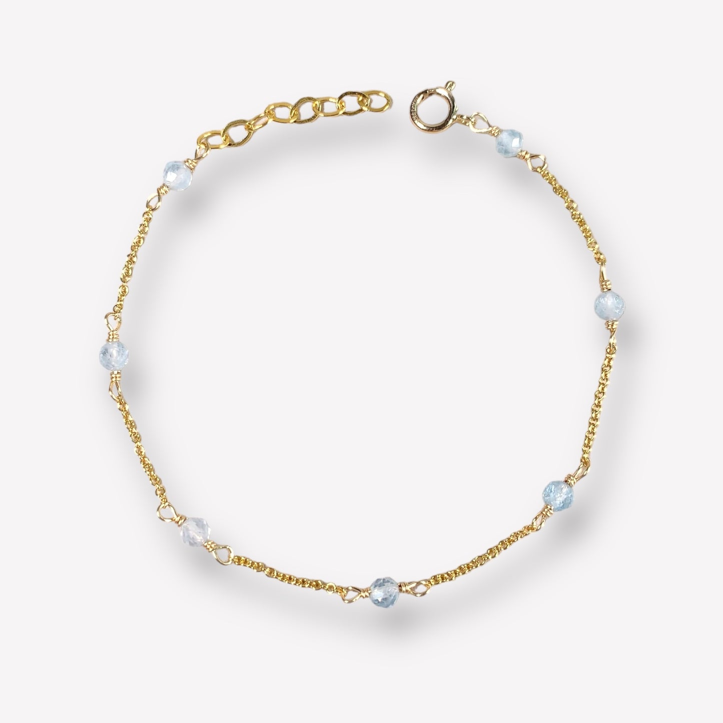 Soli Aquamarine Bracelet / March
