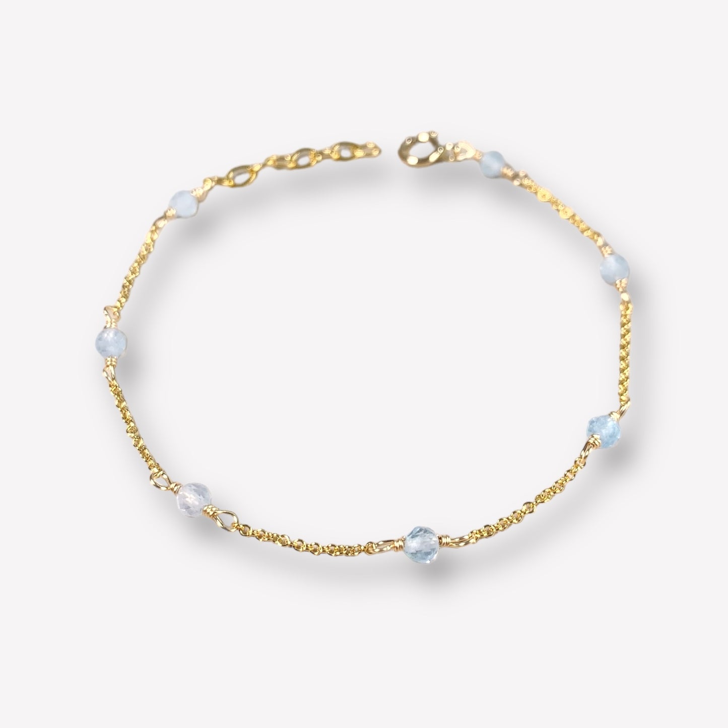 Soli Aquamarine Bracelet / March