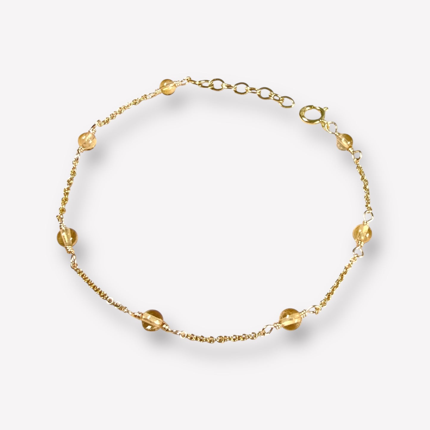 Citrine by the yard Bracelet