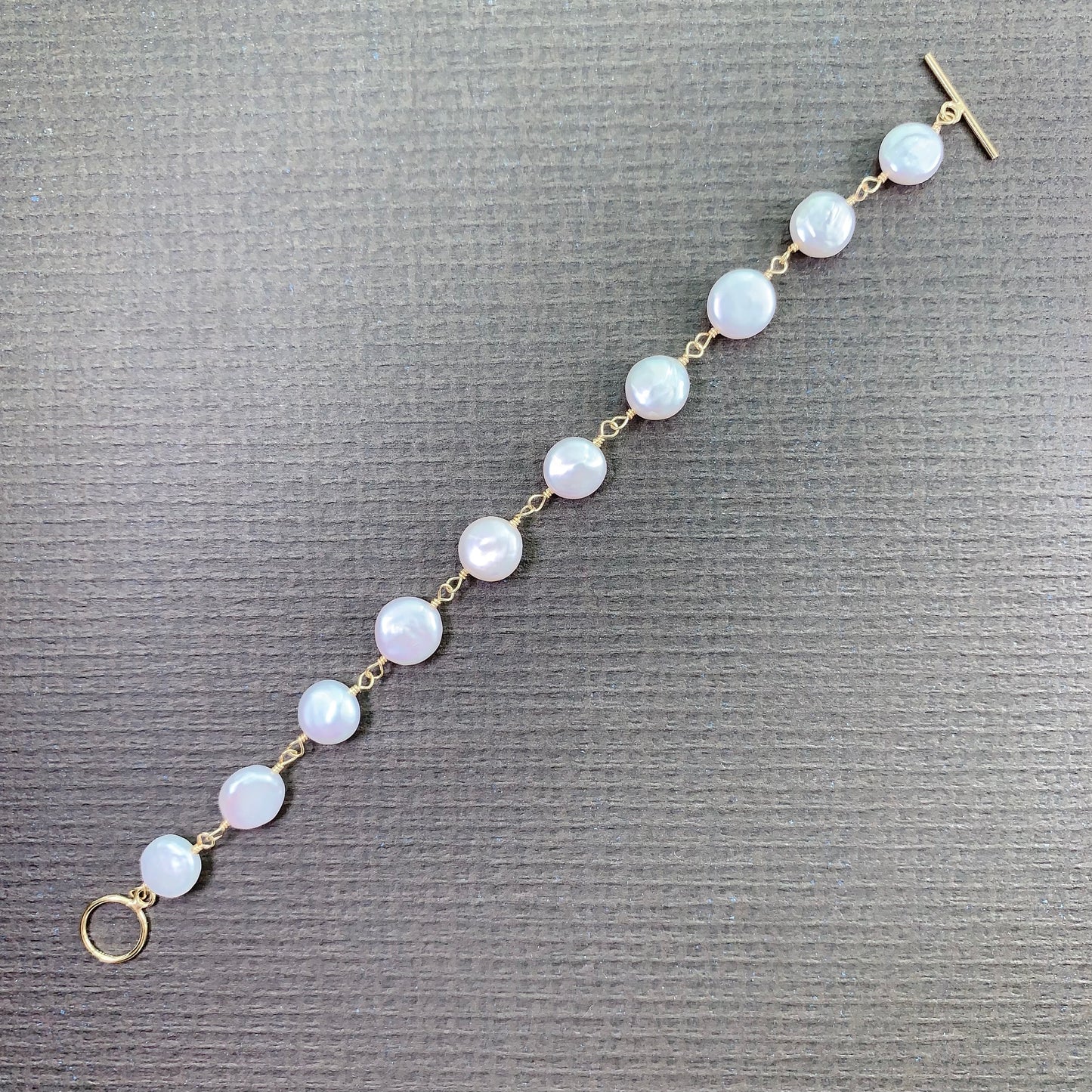Coin Pearl Bracelet