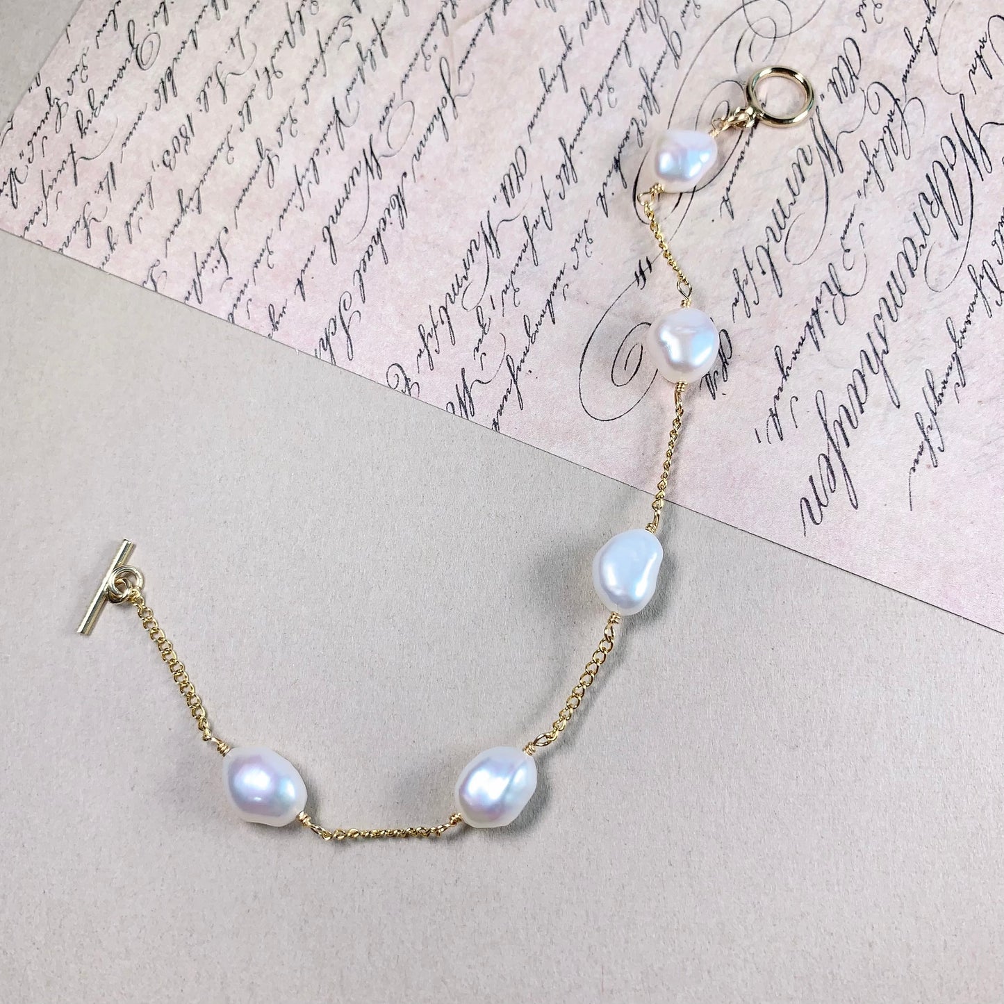 Baroque Pearl Bracelet