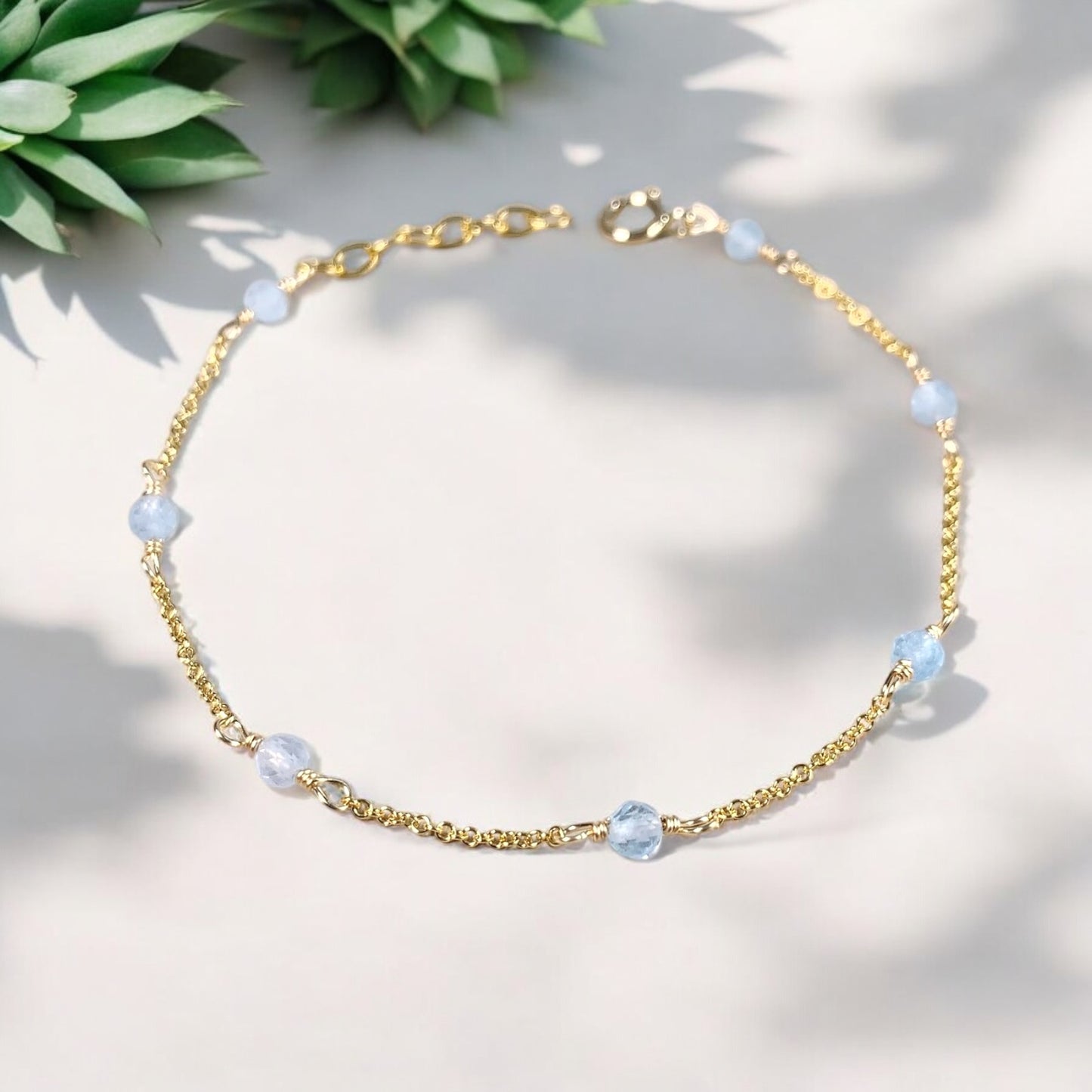 Soli Aquamarine Bracelet / March