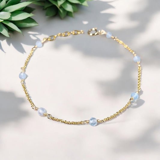 Soli Aquamarine Bracelet / March
