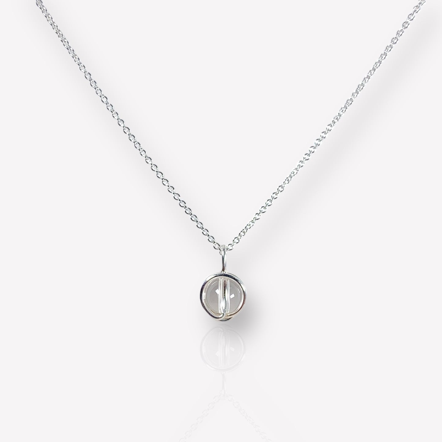Soli Crystal Necklace / April