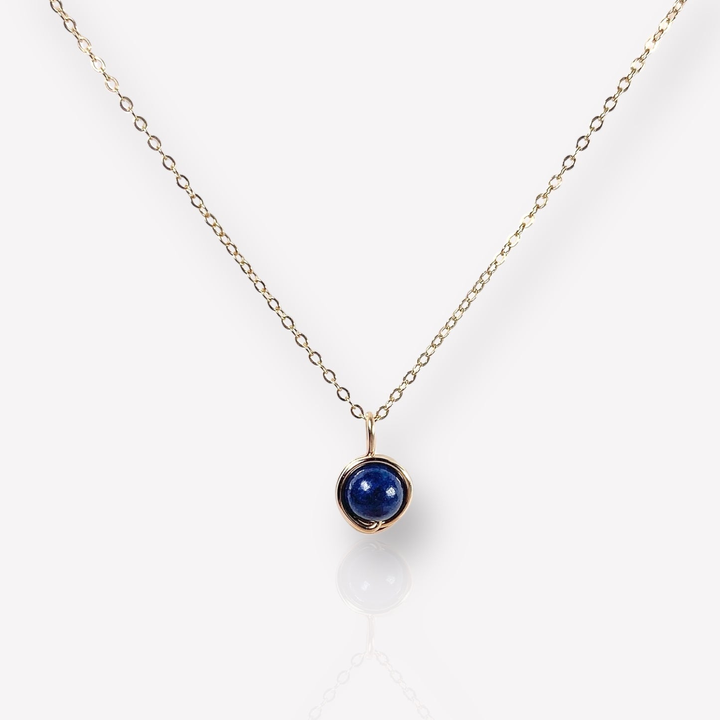 Soli Sapphire Necklace / September