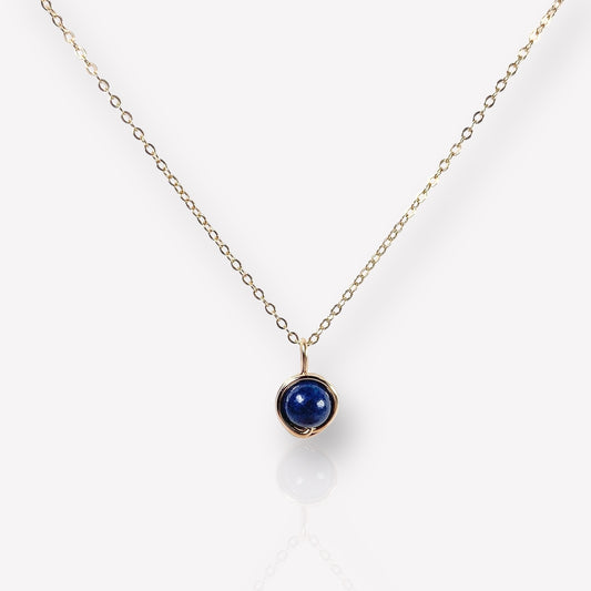Soli Sapphire Necklace / September