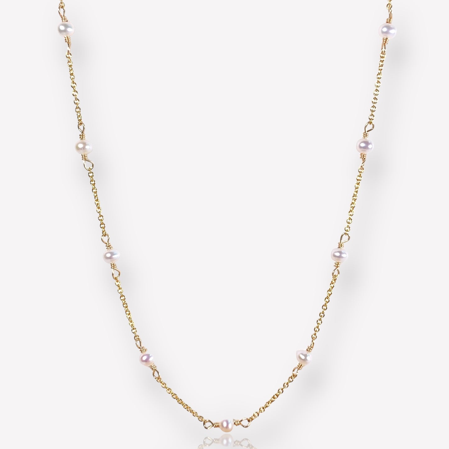 Pearl by the yard Necklace