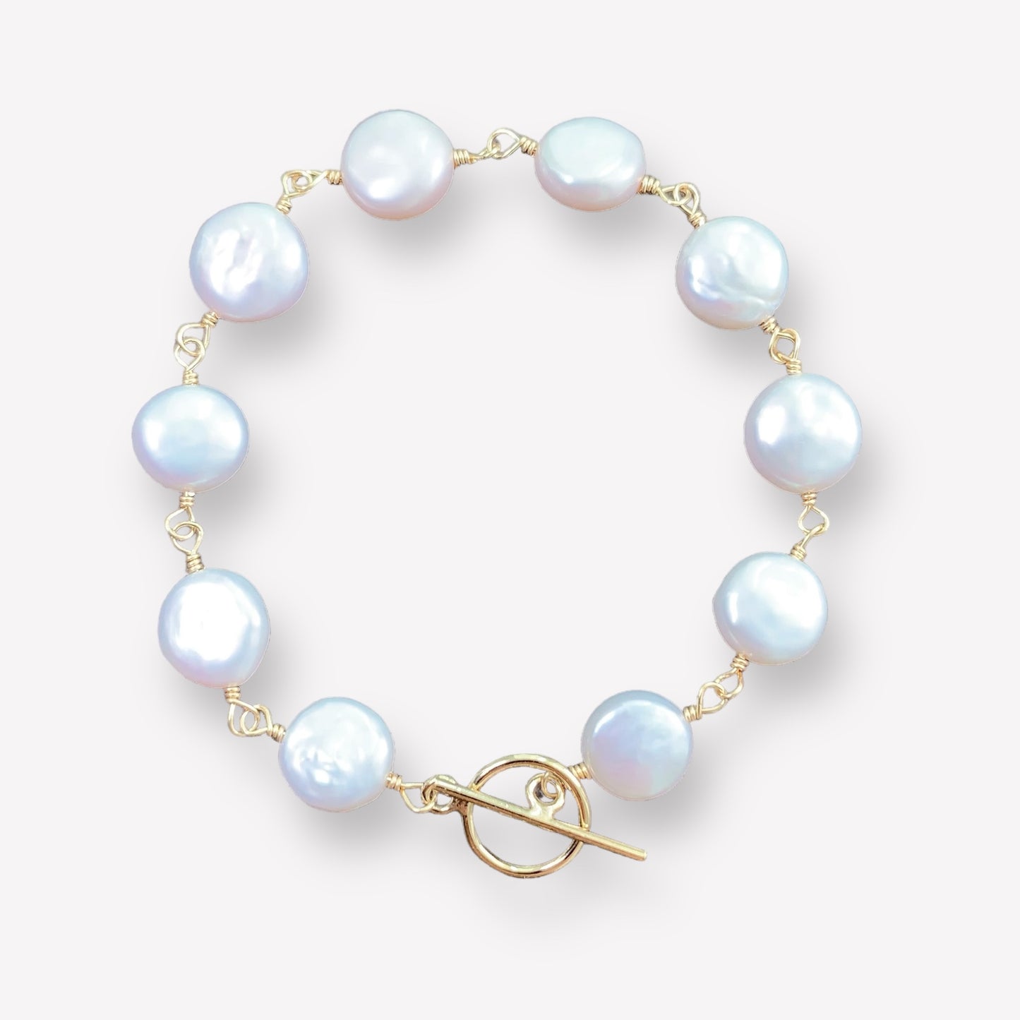 Coin Pearl Bracelet