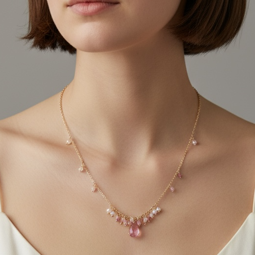 Cluster Necklace