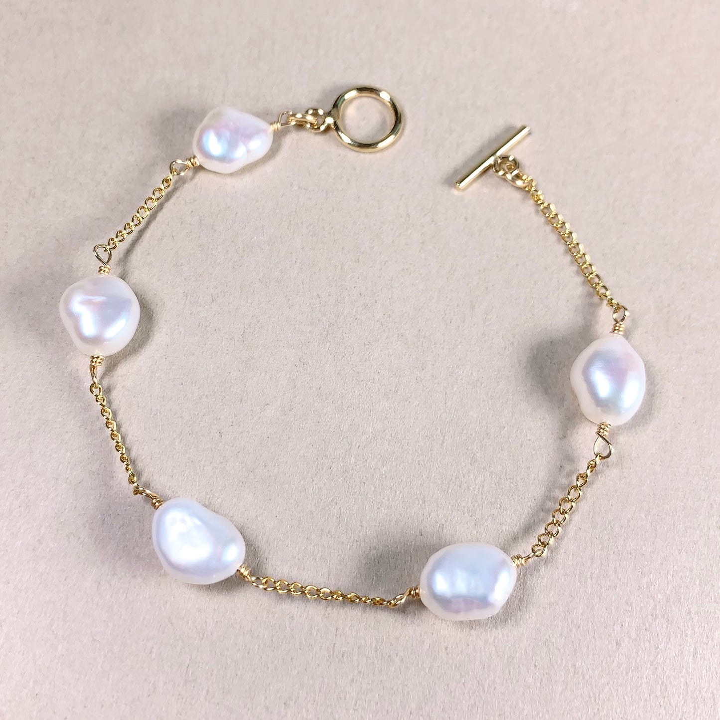 Baroque Pearl Bracelet