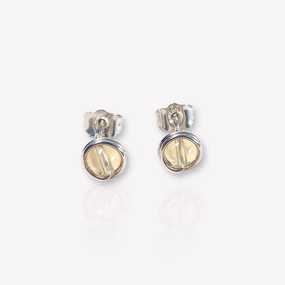 Citrine Stud Earrings / November