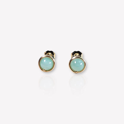 Jade Stud Earrings