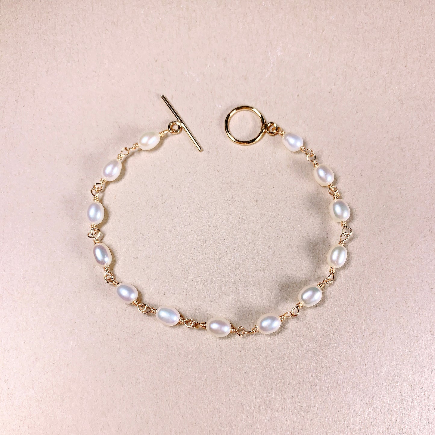 Drop Pearl Bracelet