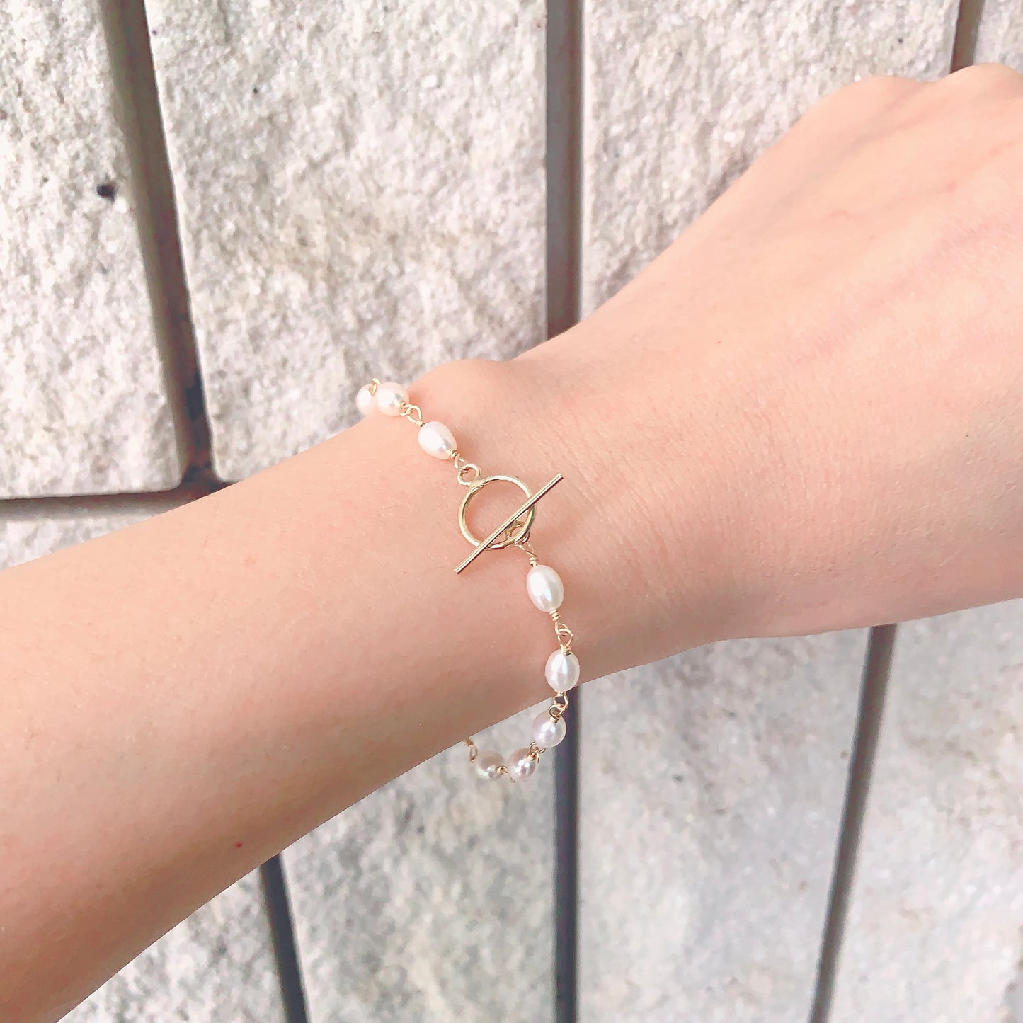 Drop Pearl Bracelet