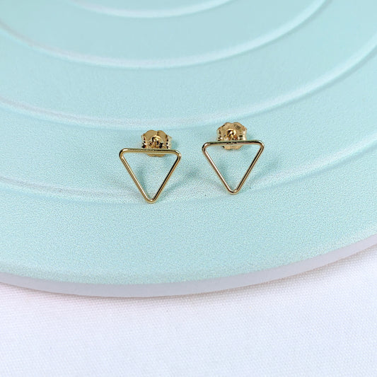 Triangle shape Stud Earrings