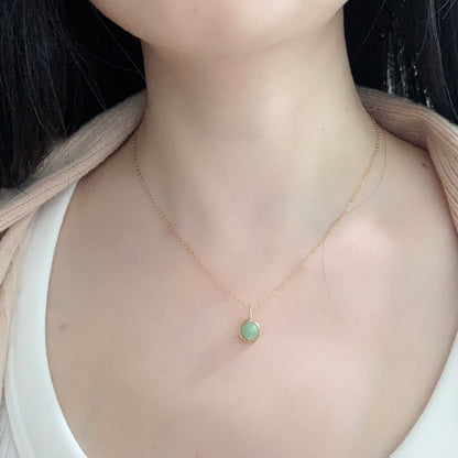 Jade Pendant Necklace