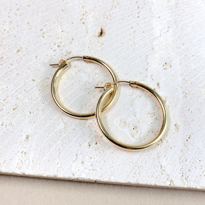 Circle Hoop Earrings