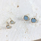 Aquamarine Stud Earrings