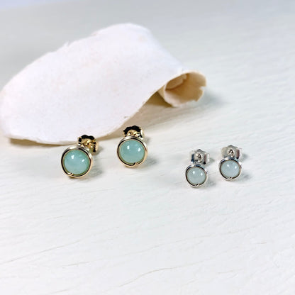 Jade Stud Earrings