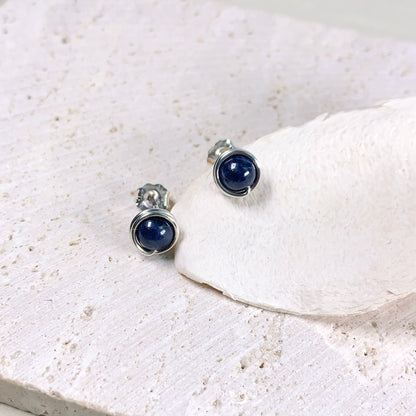 Sapphire Stud Earrings / September