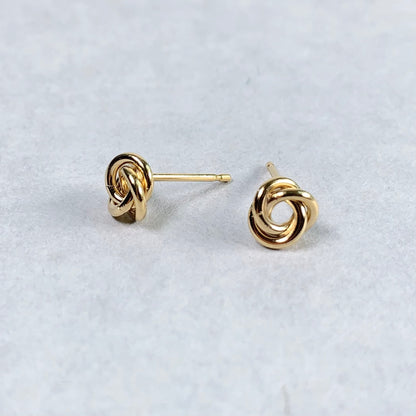 Love Knot Stud Earrings