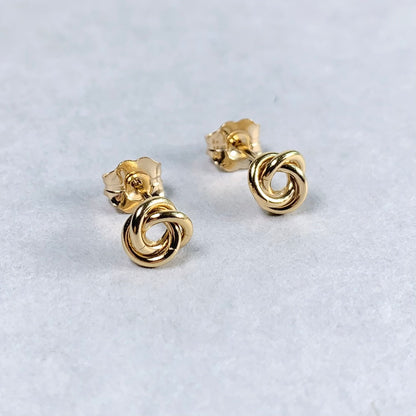 Love Knot Stud Earrings