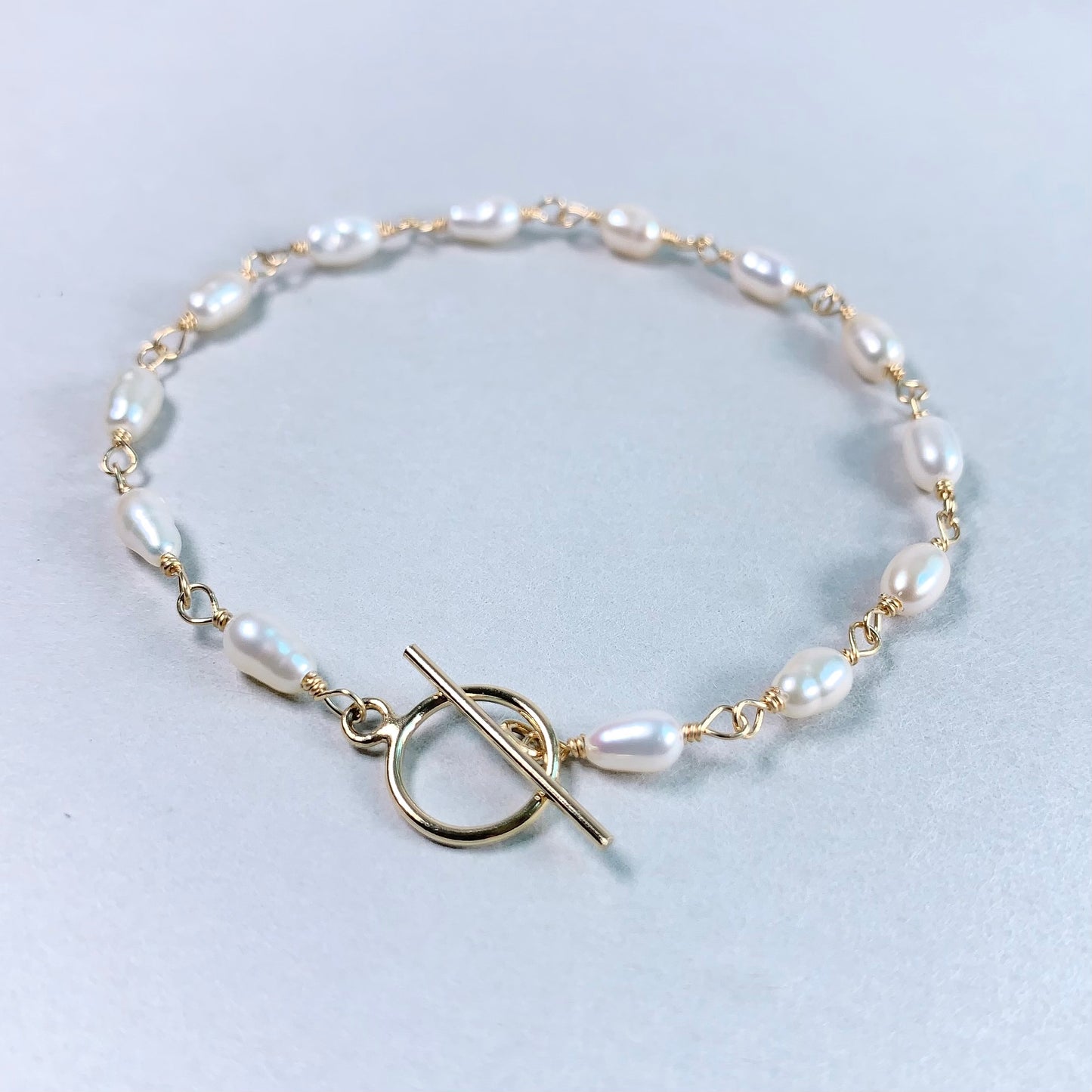 Drop Pearl Bracelet