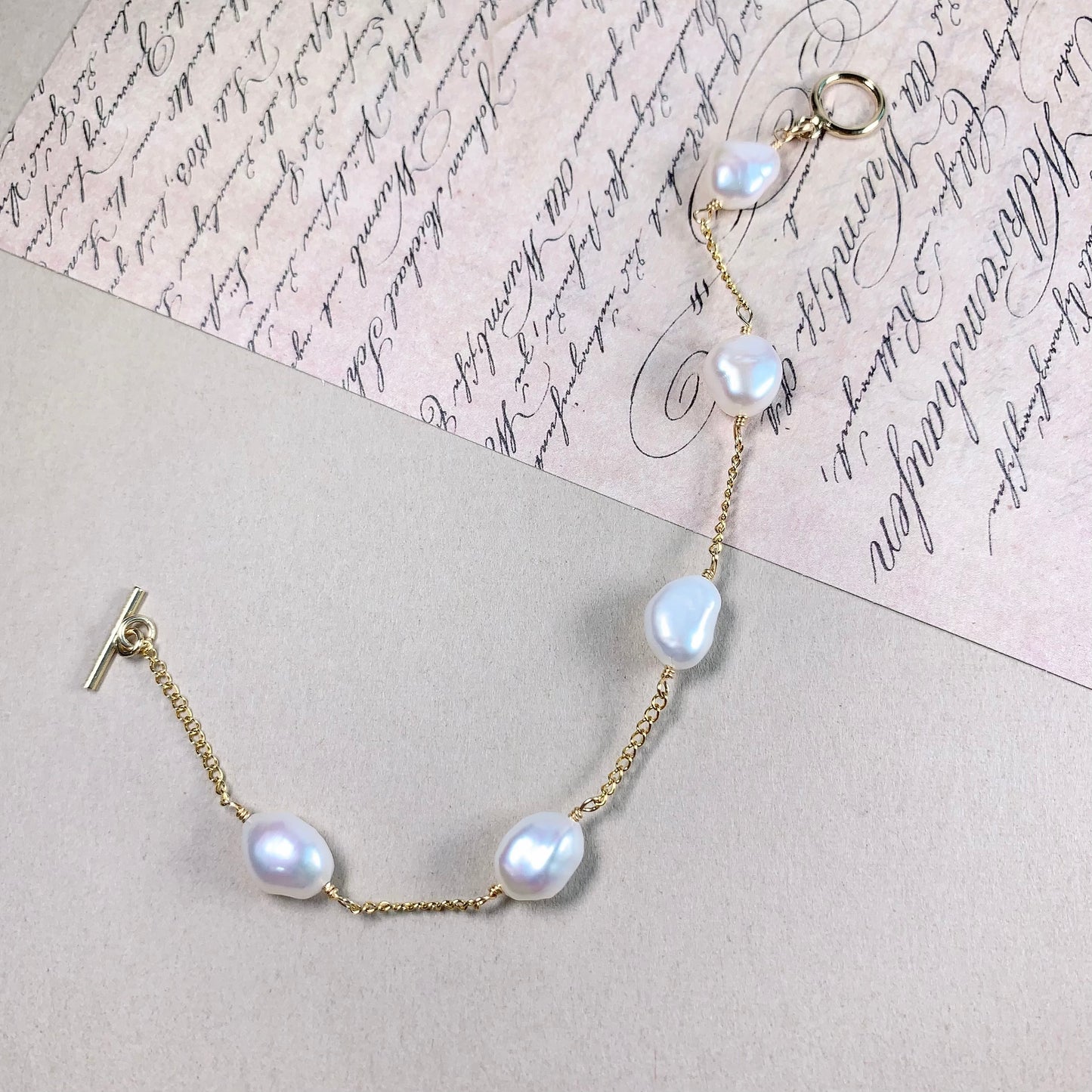 Baroque Pearl Bracelet