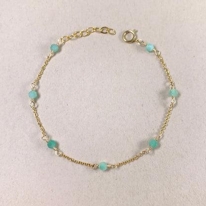 Emerald by the yard Bracelet