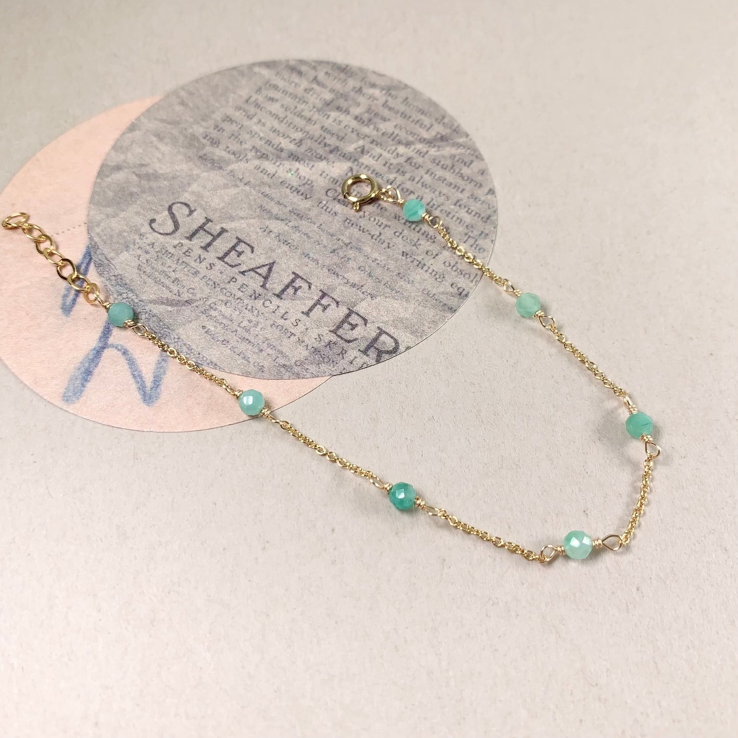 Emerald by the yard Bracelet