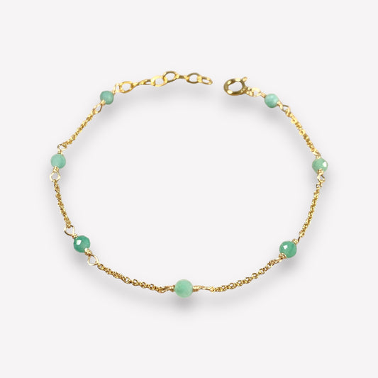 Emerald by the yard Bracelet