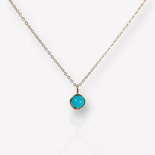 Amazonite Pendant Necklace
