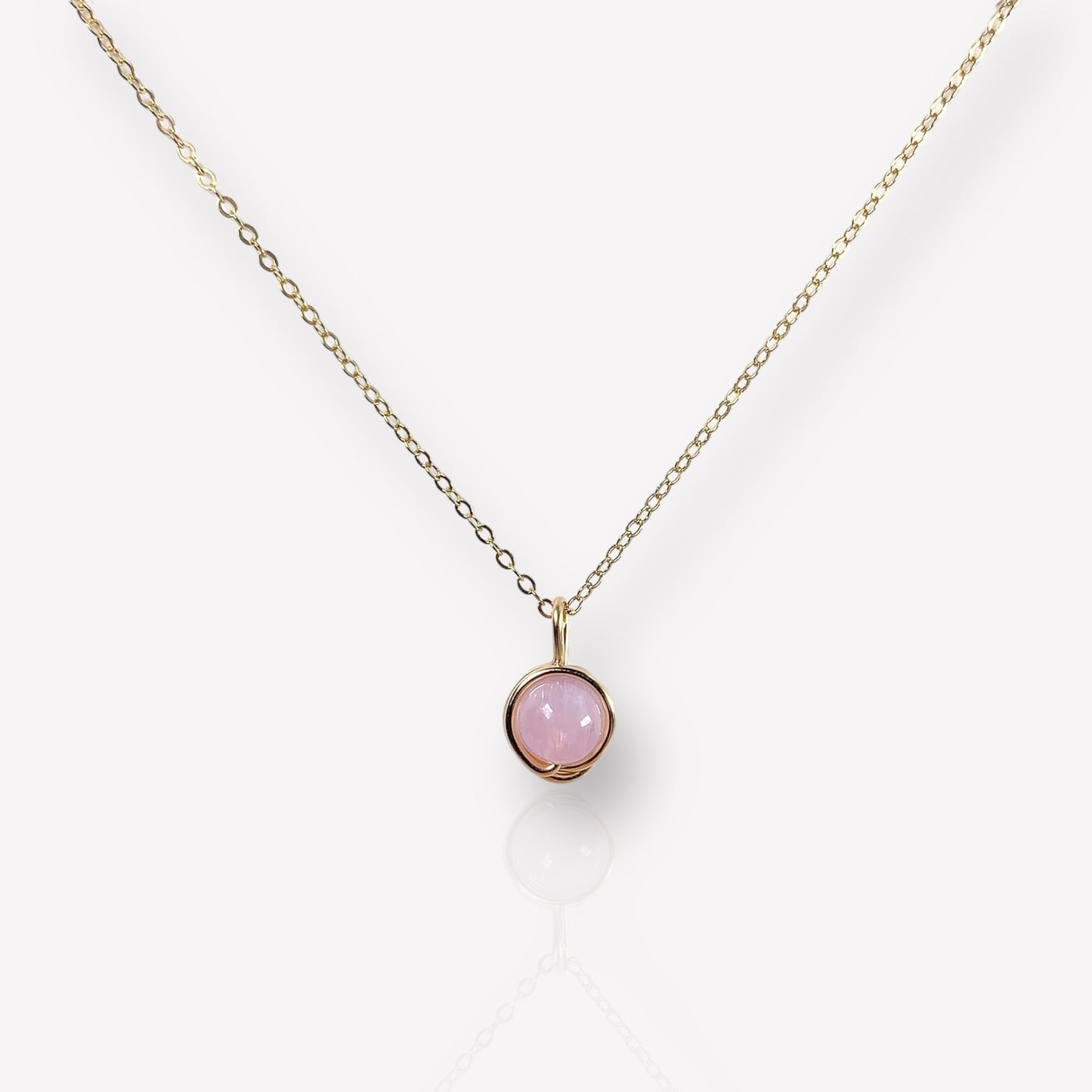 Kunzite Pendant Necklace