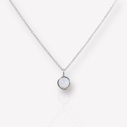 Moonstone Pendant Necklace / June