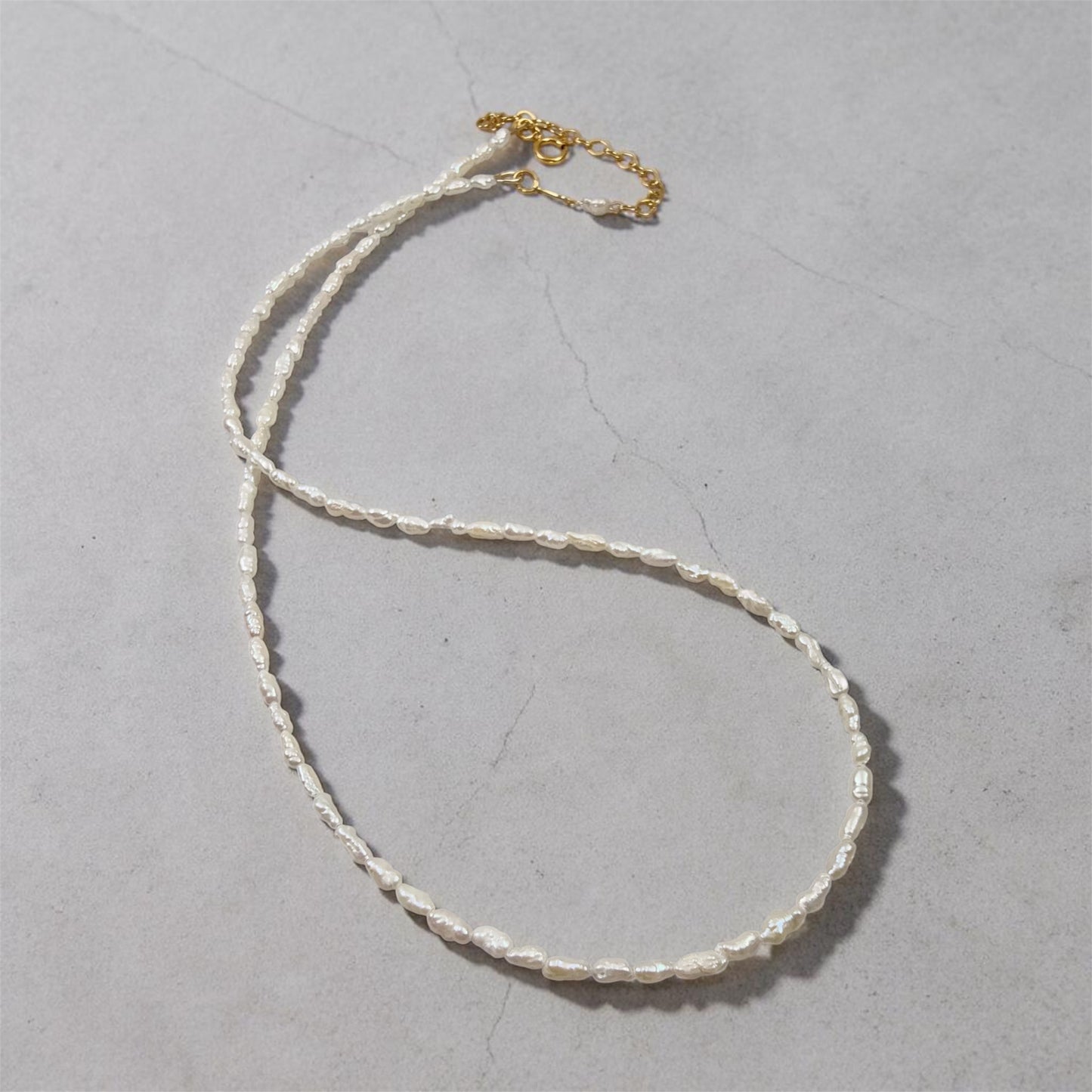 Mini Pearl Strand Necklace