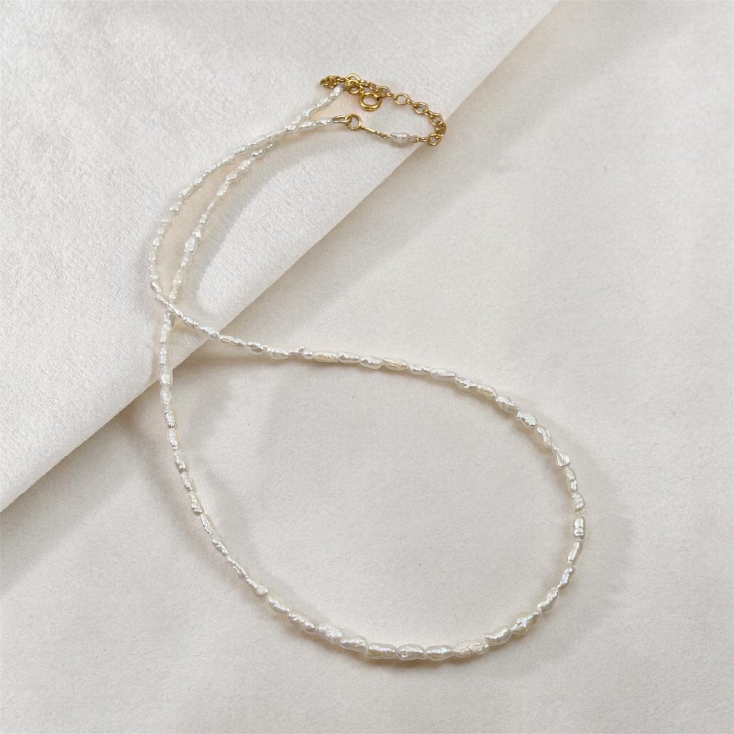 Mini Pearl Strand Necklace