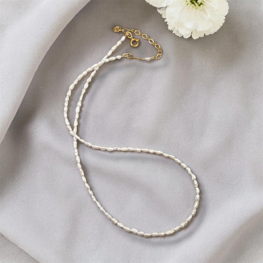 Mini Pearl Strand Necklace