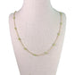 Peridot by the yard Necklace