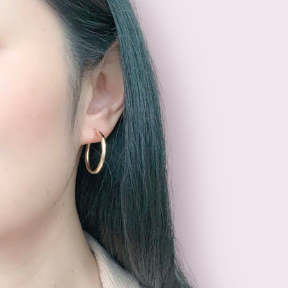 Circle Hoop Earrings