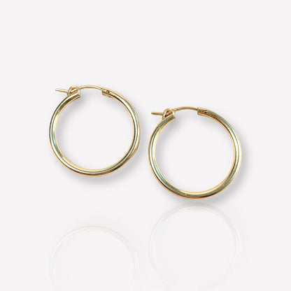 Circle Hoop Earrings