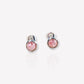Strawberry Quartz Stud Earrings