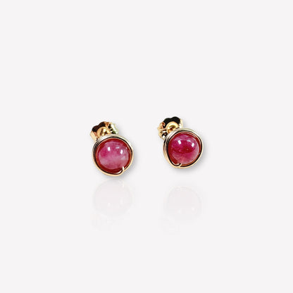 Tourmaline Stud Earrings / October