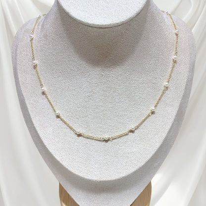 Pearl by the yard Necklace