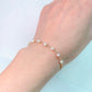 Dainty Pearl Bar Bracelet